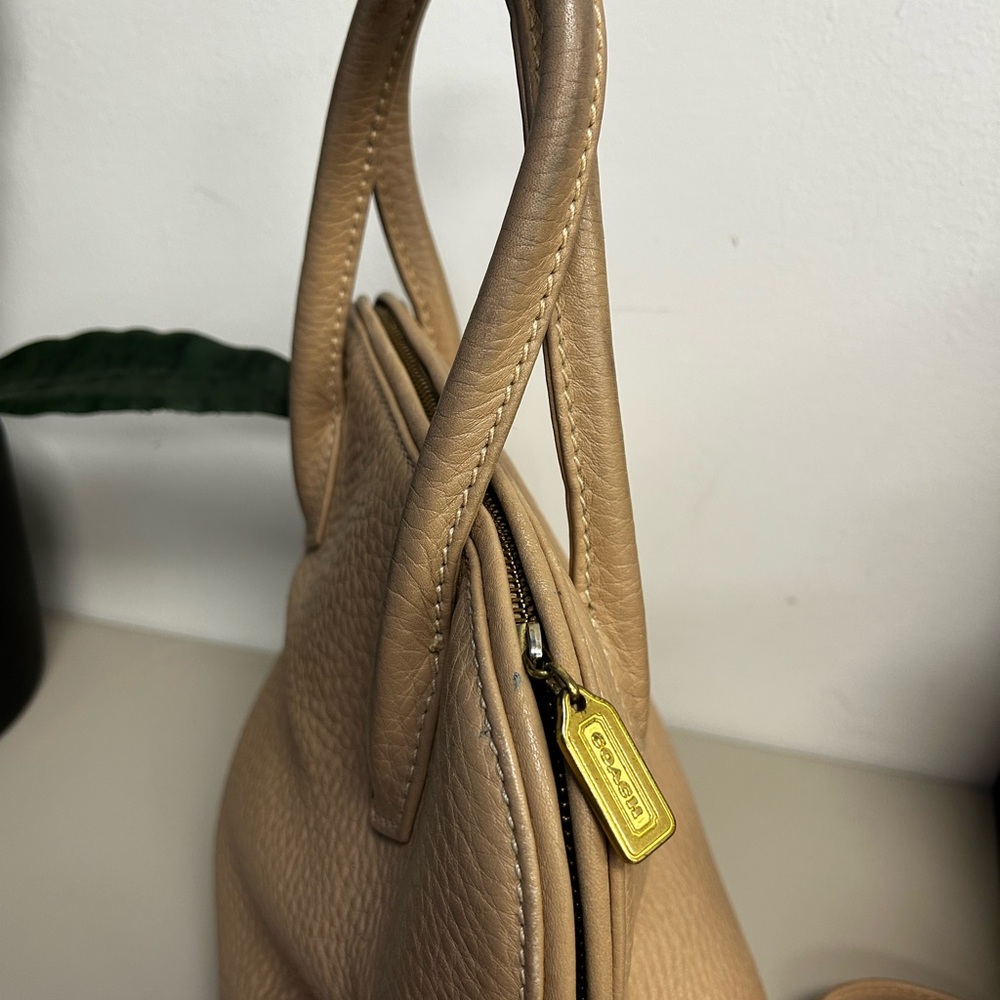 Coach Vintage Sonoma Satchel Natural Grain # 4921 - Picture 7 of 7